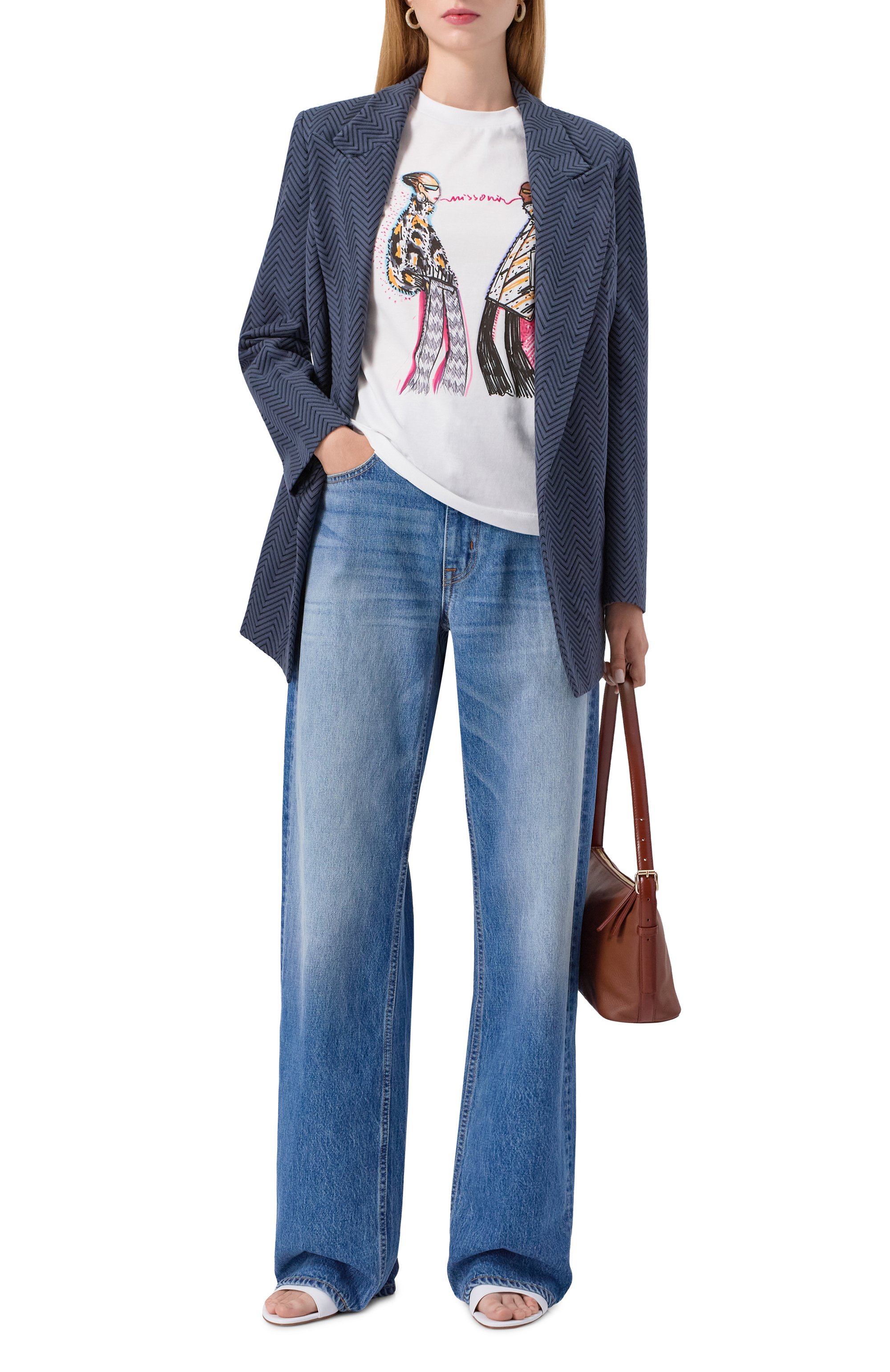 Хлопковая футболка MISSONI, арт. DS25WL03/BJ00PB, фото 2