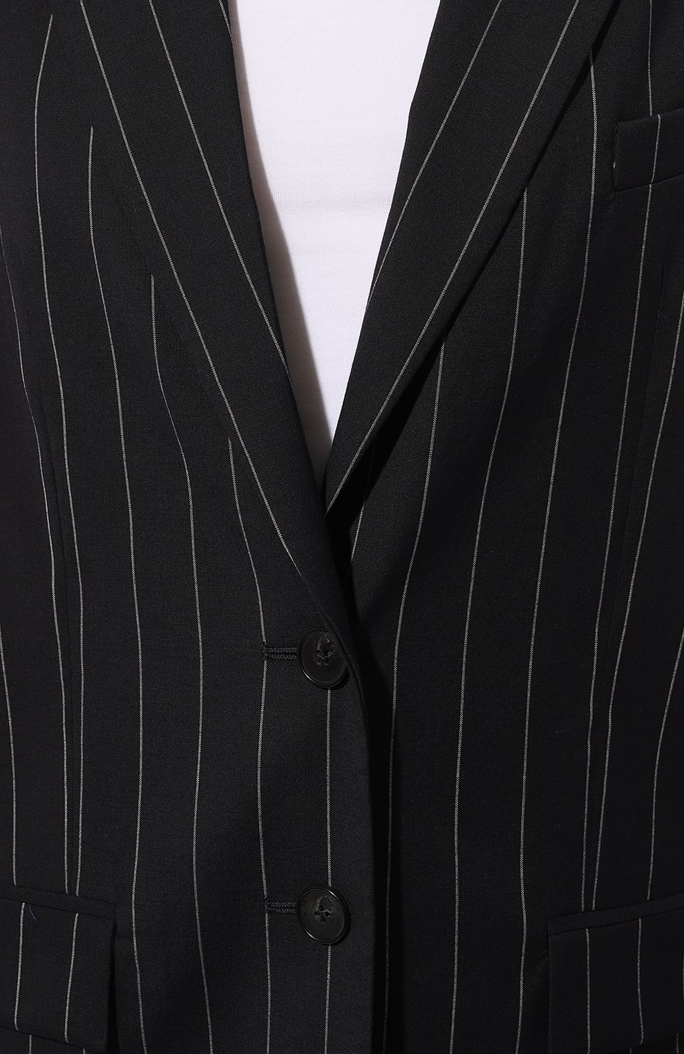 Жакет из шерсти и вискозы IRO темно-синего цвета по цене 69950 руб., арт. WP07HAWAT, фото 5 Жакет из шерсти и вискозы IRO, арт. WP07HAWAT, фото 5