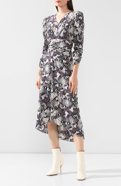 Шелковое платье ISABEL MARANT, арт. R01282-19H026I/ALBI, фото 3