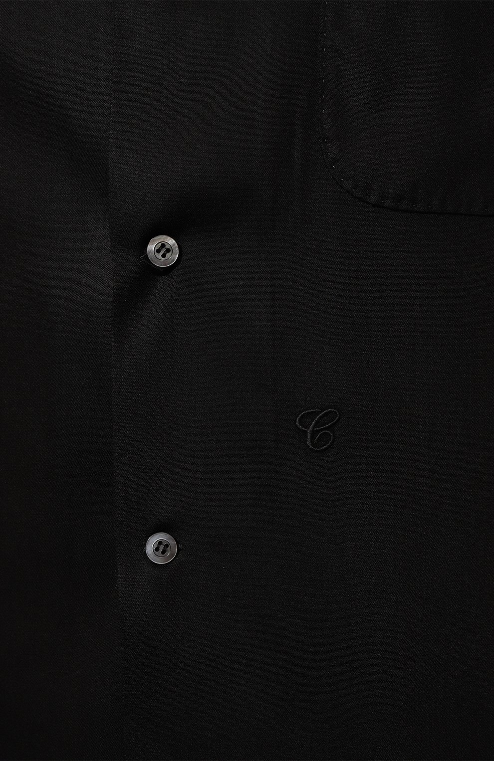 Рубашка из вискозы MAISON MARGIELA черного цвета по цене 72400 руб., арт. S50DR0006/S60495, фото 5 Рубашка из вискозы MAISON MARGIELA, арт. S50DR0006/S60495, фото 5