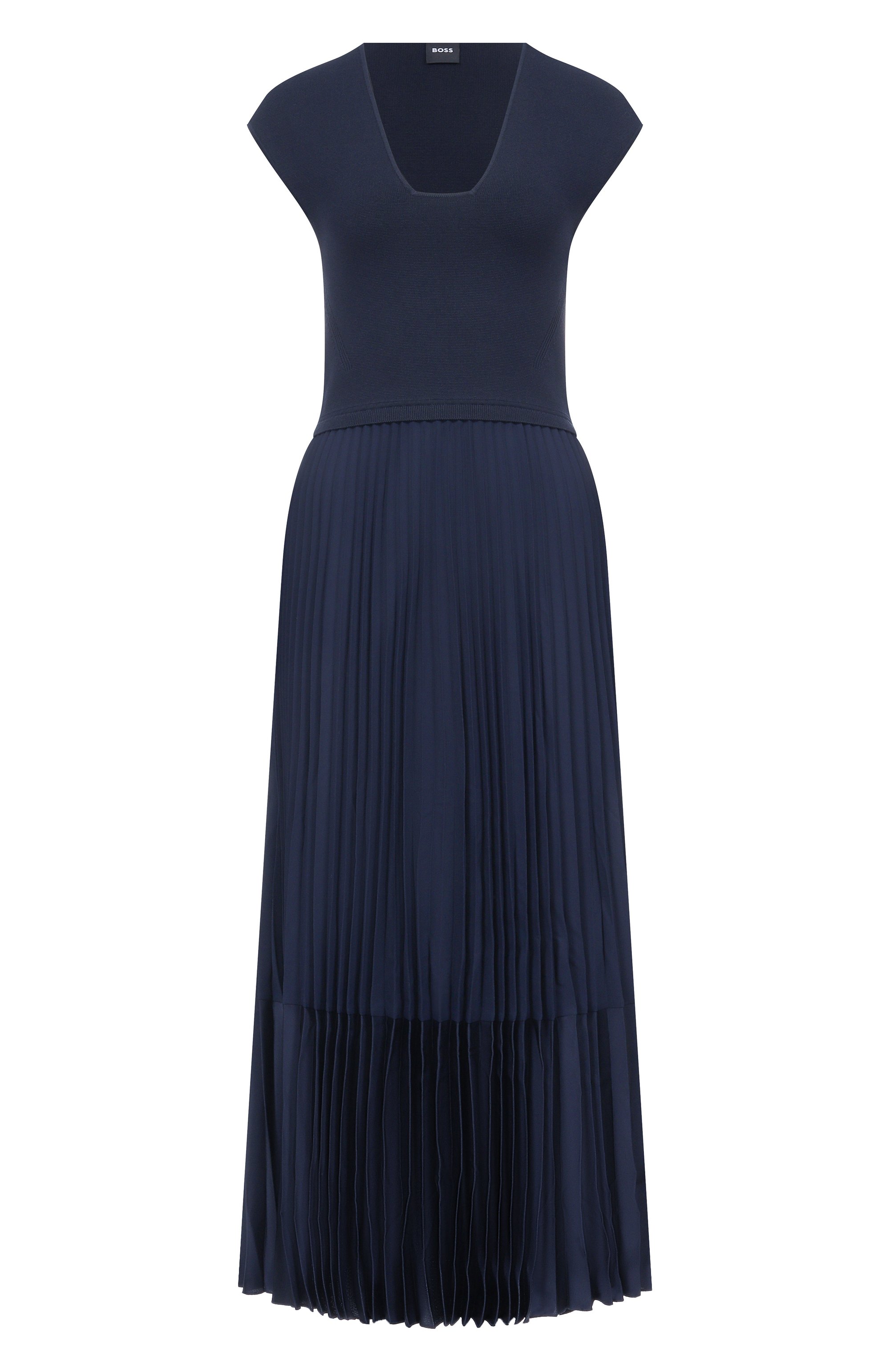 Комбинированное платье BOSS, арт. 50549110, фото 1