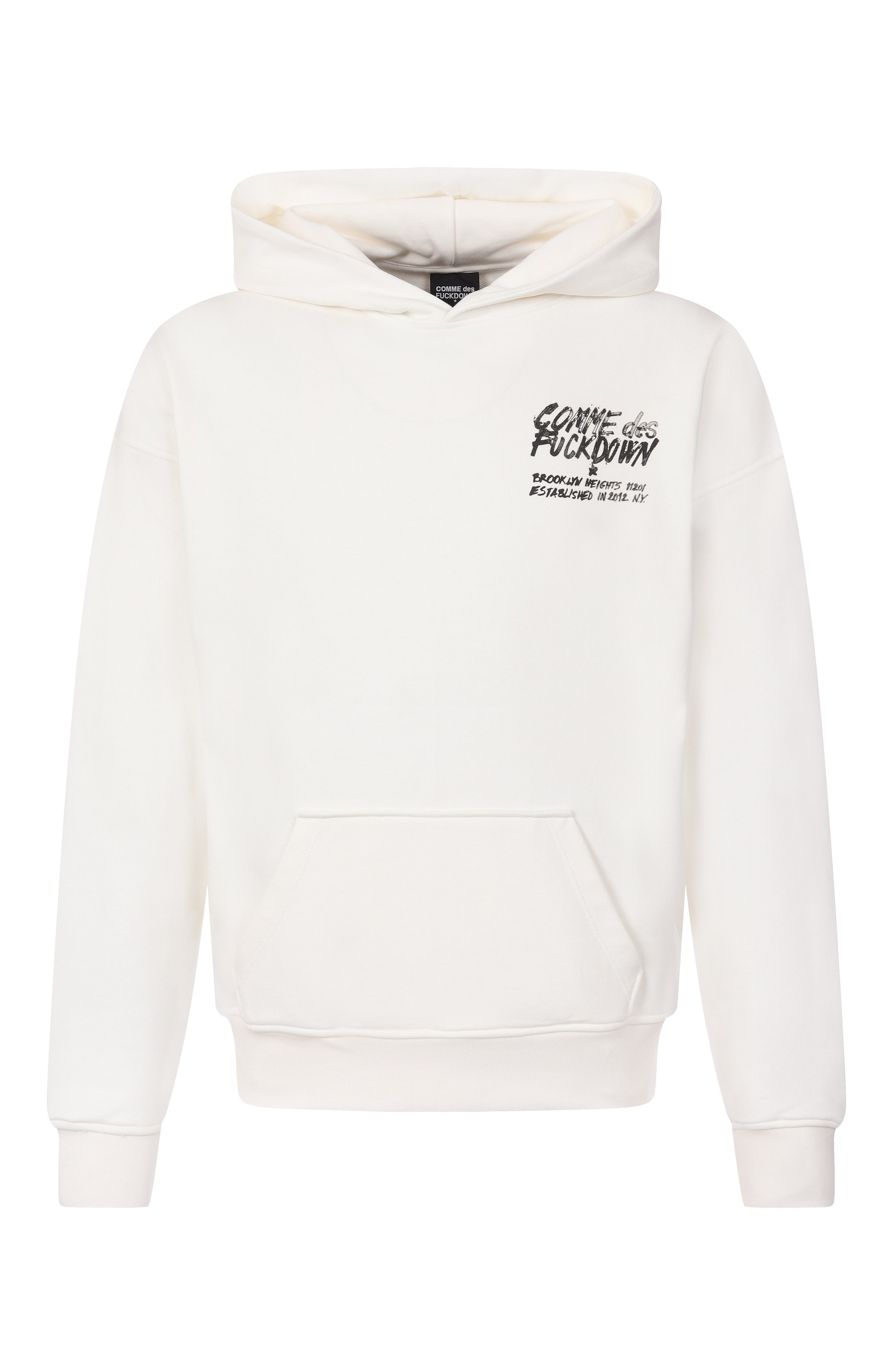 Хлопковое худи COMME DES FUCKDOWN, арт. CFABM01520, фото 1