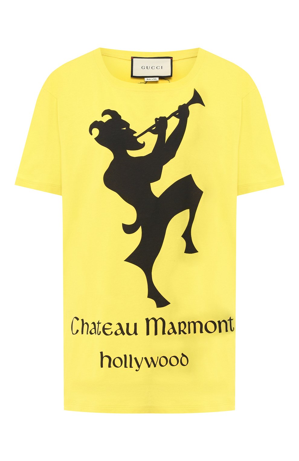 Хлопковая футболка GUCCI, арт. 492347/XJALD, фото 1