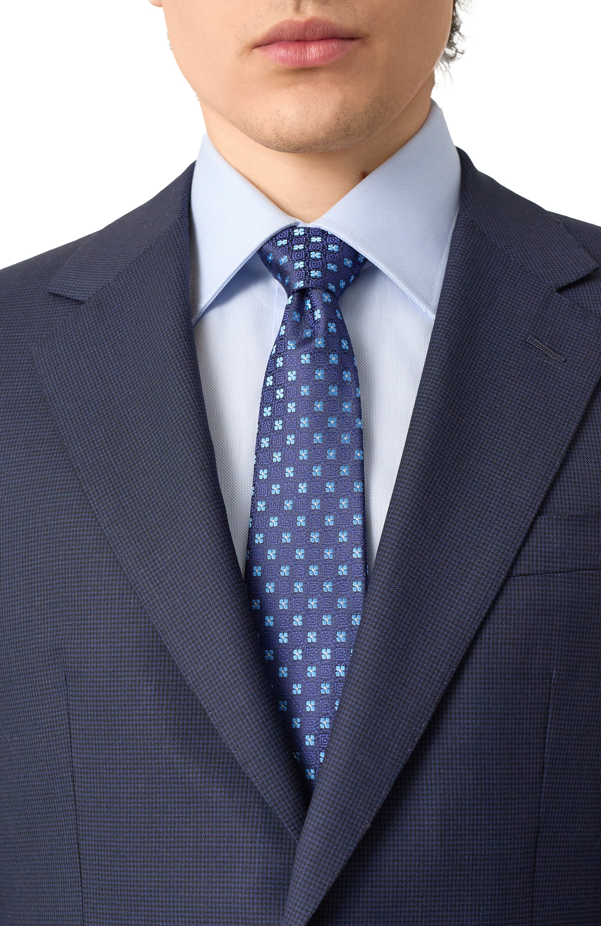 Шелковый галстук CANALI, арт. 18/HJ04242, фото 2