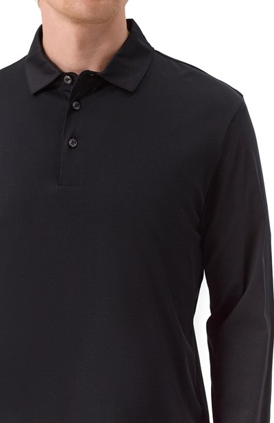 Хлопковое поло BOSS, арт. 50533572, фото 5