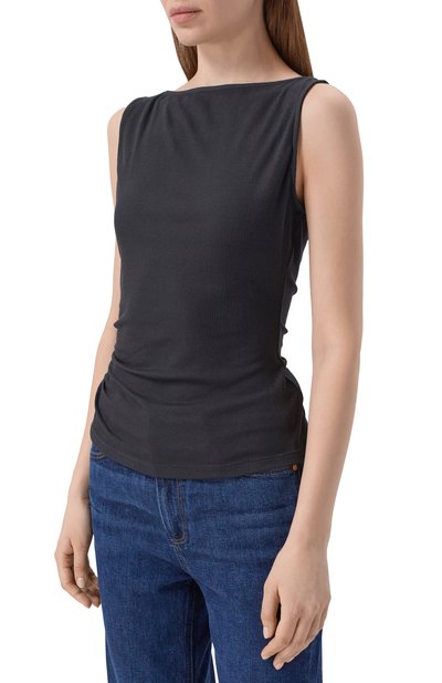 Топ PAIGE черного цвета по цене 19950 руб., арт. 1031C70-1086_001, фото 3 Топ PAIGE, арт. 1031C70-1086_001, фото 3