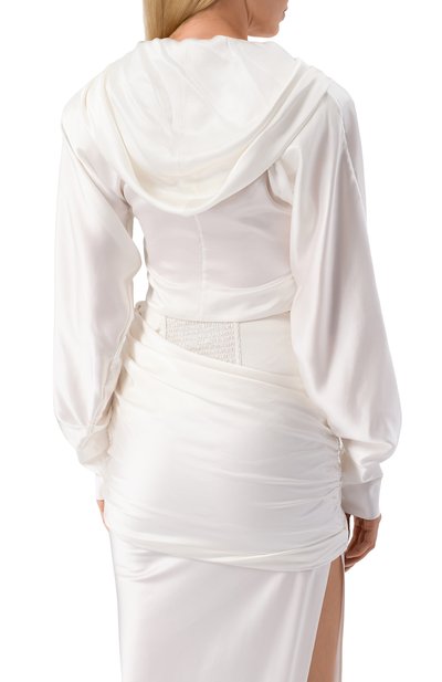 Атласная блузка GIUSEPPE DI MORABITO, арт. 04SST0312 04422, фото 4