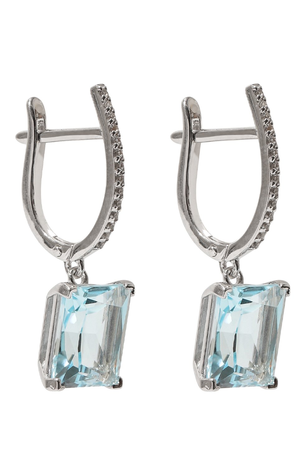 Серьги с голубыми топазами SECRETS JEWELRY, арт. СГТБС00507, фото 3
