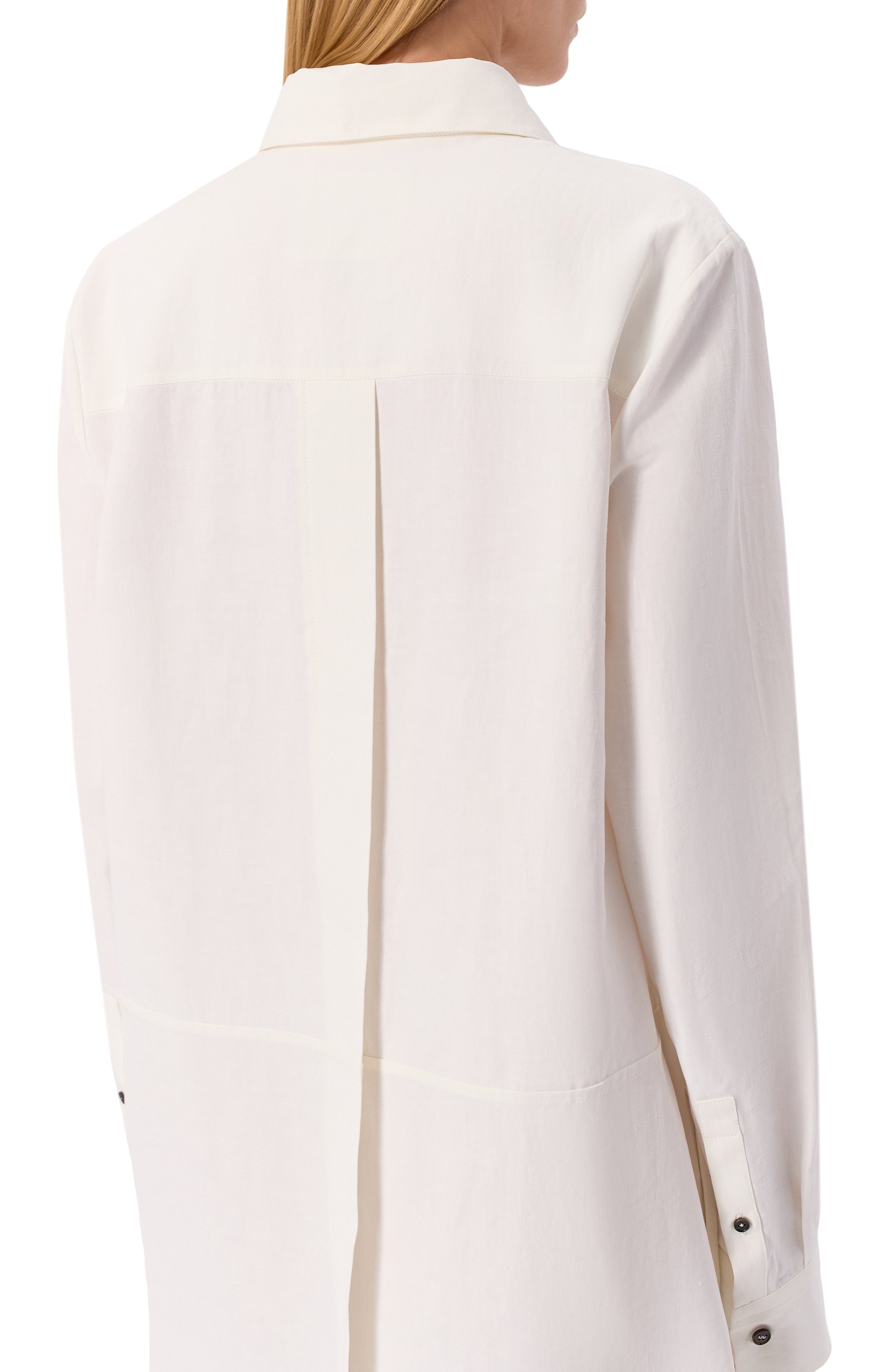 Льняное платье JIL SANDER, арт. J04CT0004/J60001, фото 4