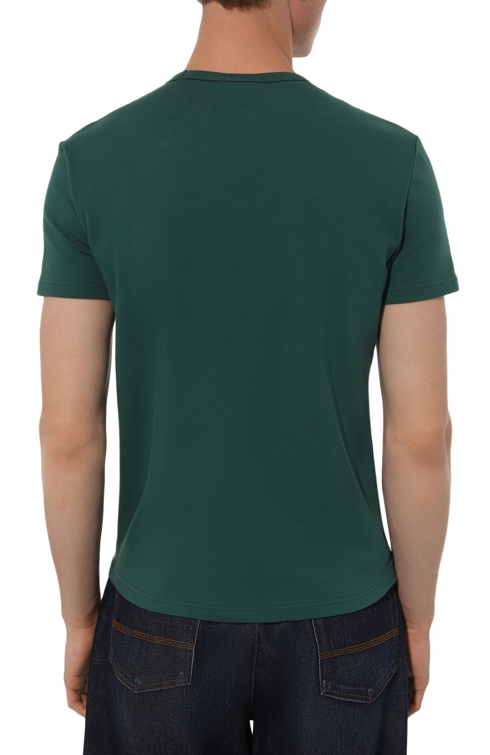 Хлопковая футболка KITON, арт. UNWM008K0228F08, фото 4