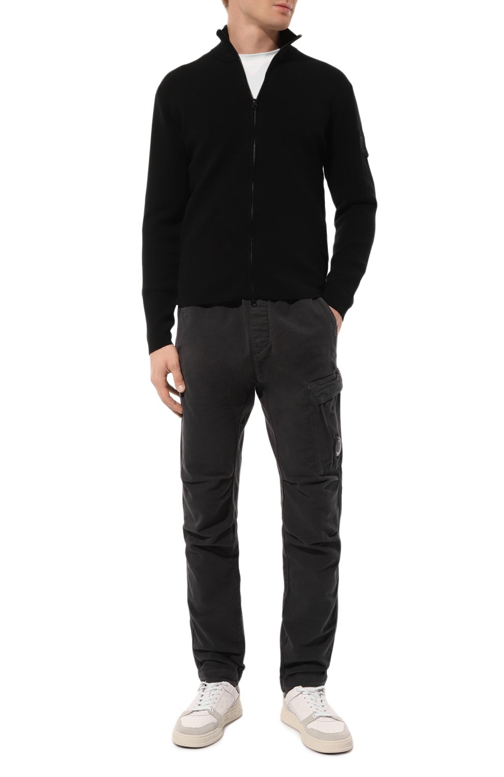 Хлопковые брюки C.P. COMPANY, арт. 17CMPA180A110233G, фото 2