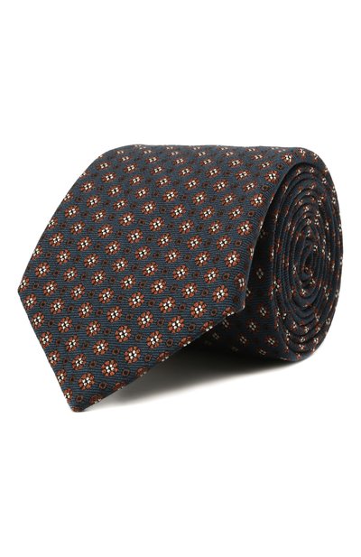 Мужской галстук из шелка и шерсти CANALI, арт. 18/HJ03333