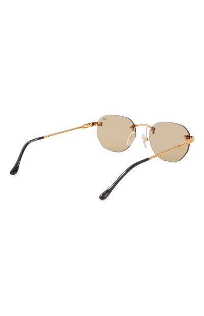 Солнцезащитные очки VINTAGE FRAMES, арт. DETR0IT PLAYER 24KT G0LD/AMBER, фото 5