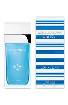 Туалетная вода light blue italian love (100ml) DOLCE & GABBANA бесцветного цвета, арт. 30701857DG | Фото 2 (Обьем косметики: 100ml; Тип продукта - парфюмерия: Туалетная вода; Ограничения доставки: flammable)