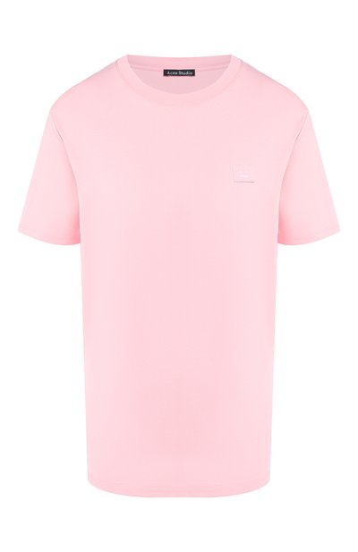 Женская хлопковая футболка ACNE STUDIOS, арт. AL0038
