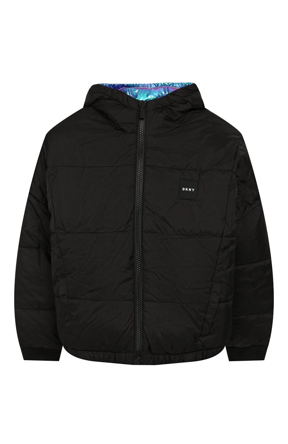 Двусторонняя куртка с капюшоном DKNY, арт. D36611/V29 FW19/20, фото 4
