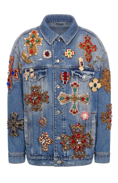 Женский джинсовая куртка DOLCE & GABBANA, арт. F9S69Z/G8NS8