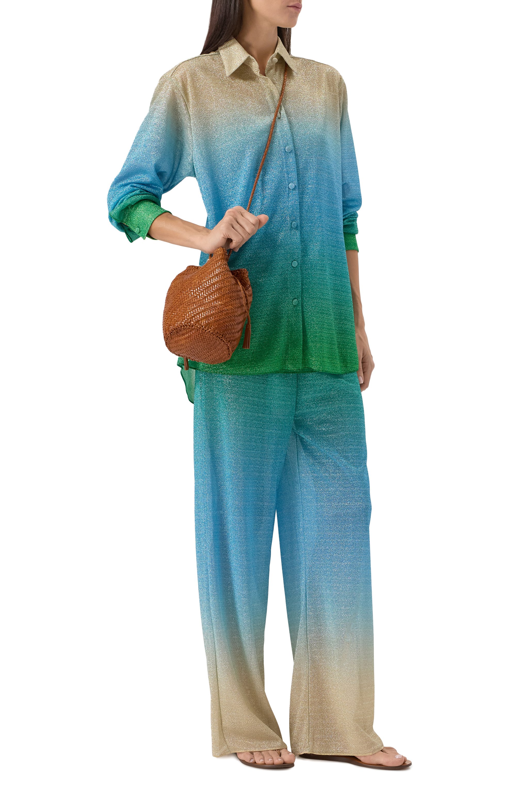 Сумка pompom double jump DRAGON DIFFUSION коричневого цвета по цене 39200 руб., арт. 8838, фото 7 Сумка pompom double jump DRAGON DIFFUSION, арт. 8838, фото 7