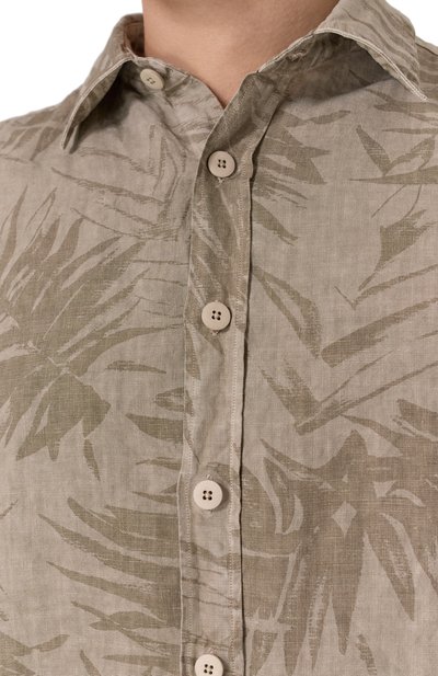 Льняная рубашка INLINUM, арт. STEFAN0/TR0PICAL, фото 5