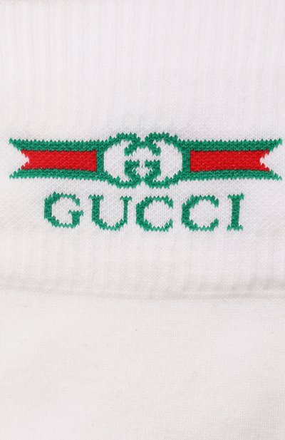 Хлопковые носки GUCCI, арт. 604038 4GA25, фото 2