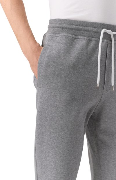 Брюки из хлопка и кашемира BRUNELLO CUCINELLI, арт. MM831B2330, фото 5