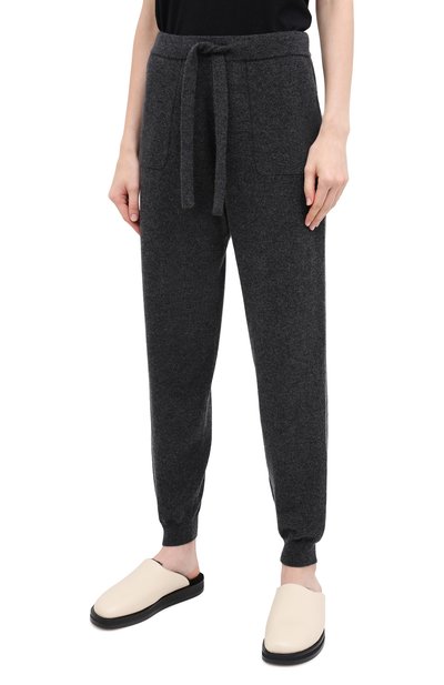 Джоггеры из шерсти и кашемира ALLUDE, арт. 205/17003, фото 3