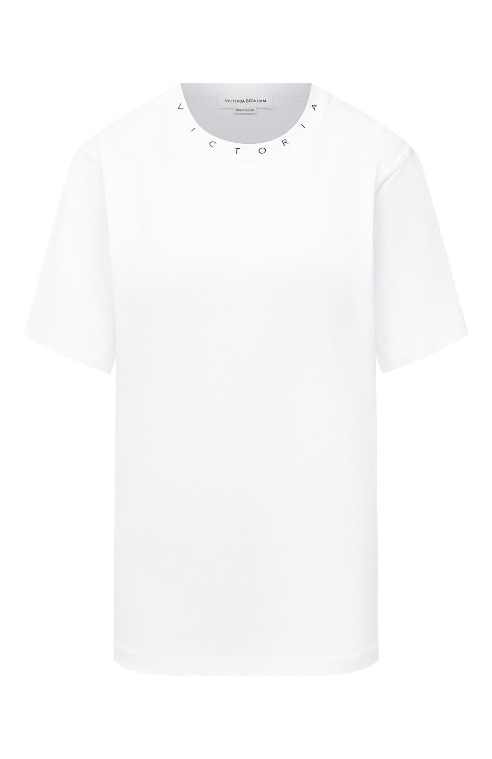 Хлопковая футболка VICTORIA BECKHAM, арт. 1122JTS003250A, фото 1