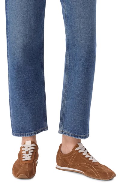 Замшевые кроссовки TOTEME, арт. 262-WAS0324-LE0027, фото 2