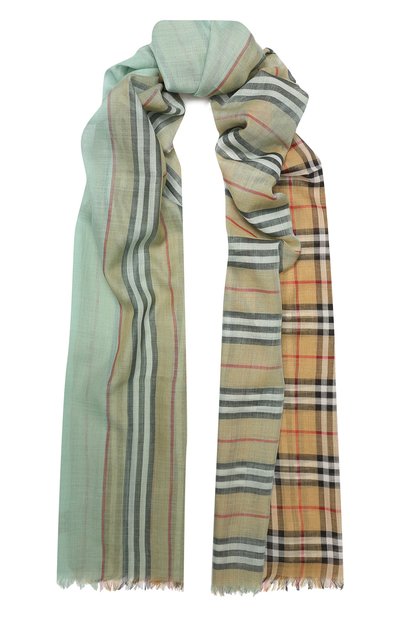 Шарф из смеси шерсти и шелка BURBERRY, арт. 8006115, фото 1