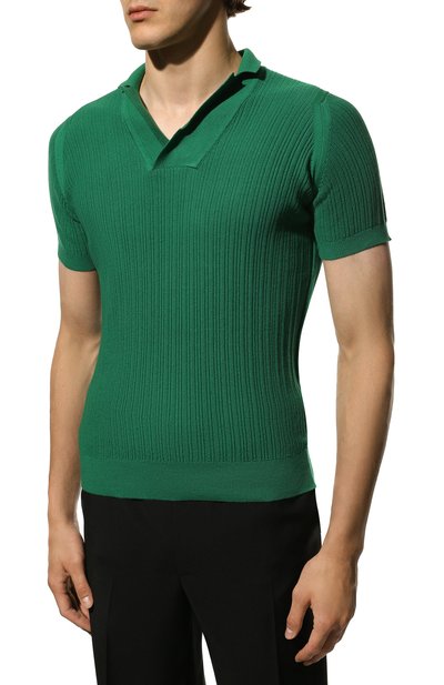 Хлопковое поло JOHN SMEDLEY, арт. STILLNESS, фото 3