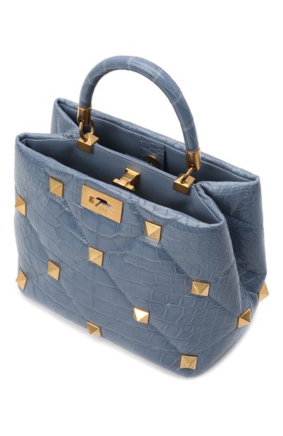 Сумка roman stud из кожи аллигатора VALENTINO, арт. WW2B0I96/SXY/AMIS, фото 5
