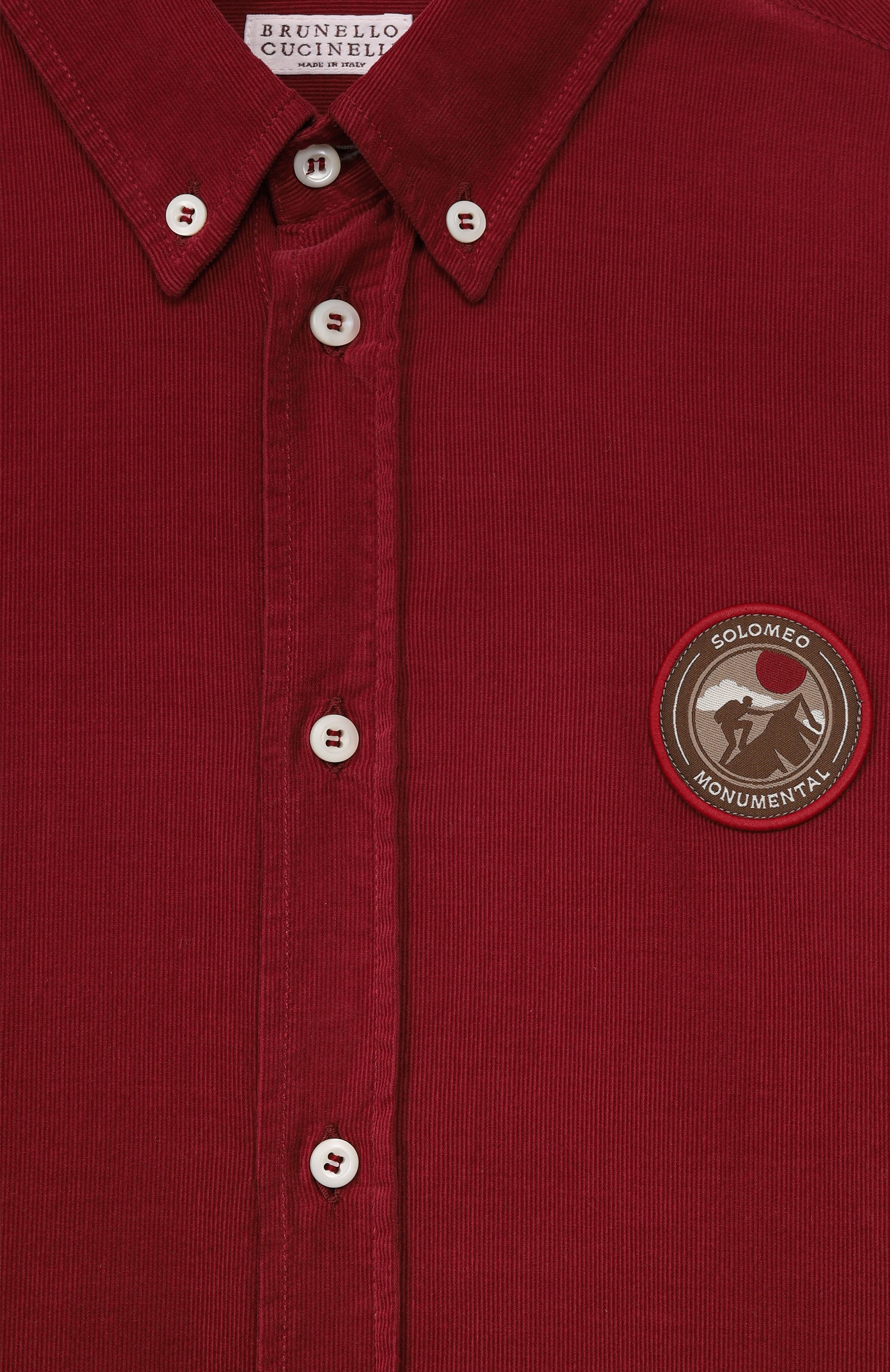 Вельветовая рубашка BRUNELLO CUCINELLI, арт. BL688C314C, фото 3