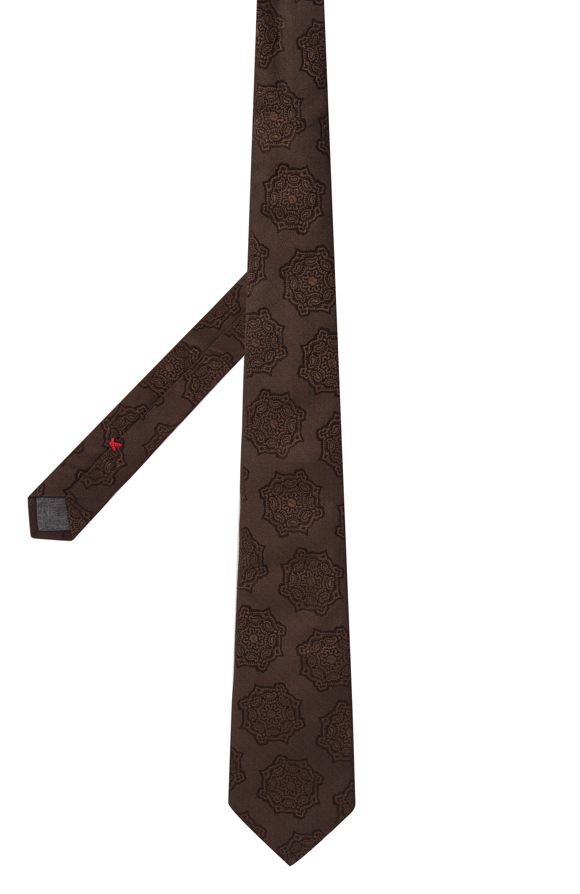 Шелковый галстук BRUNELLO CUCINELLI, арт. MR8980018, фото 3