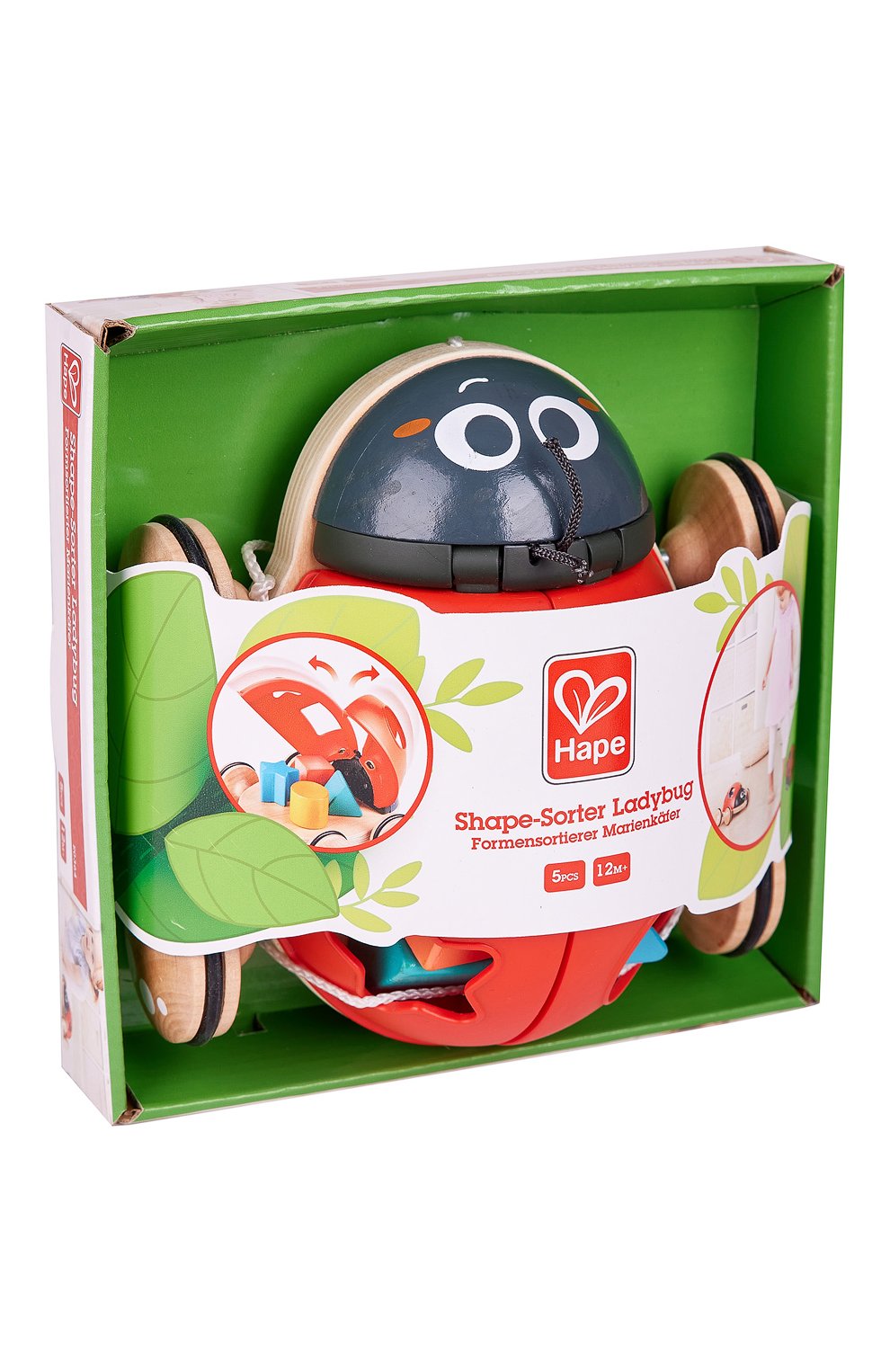 Каталка-сортер божья коровка HAPE, арт. E0364_HP, фото 4