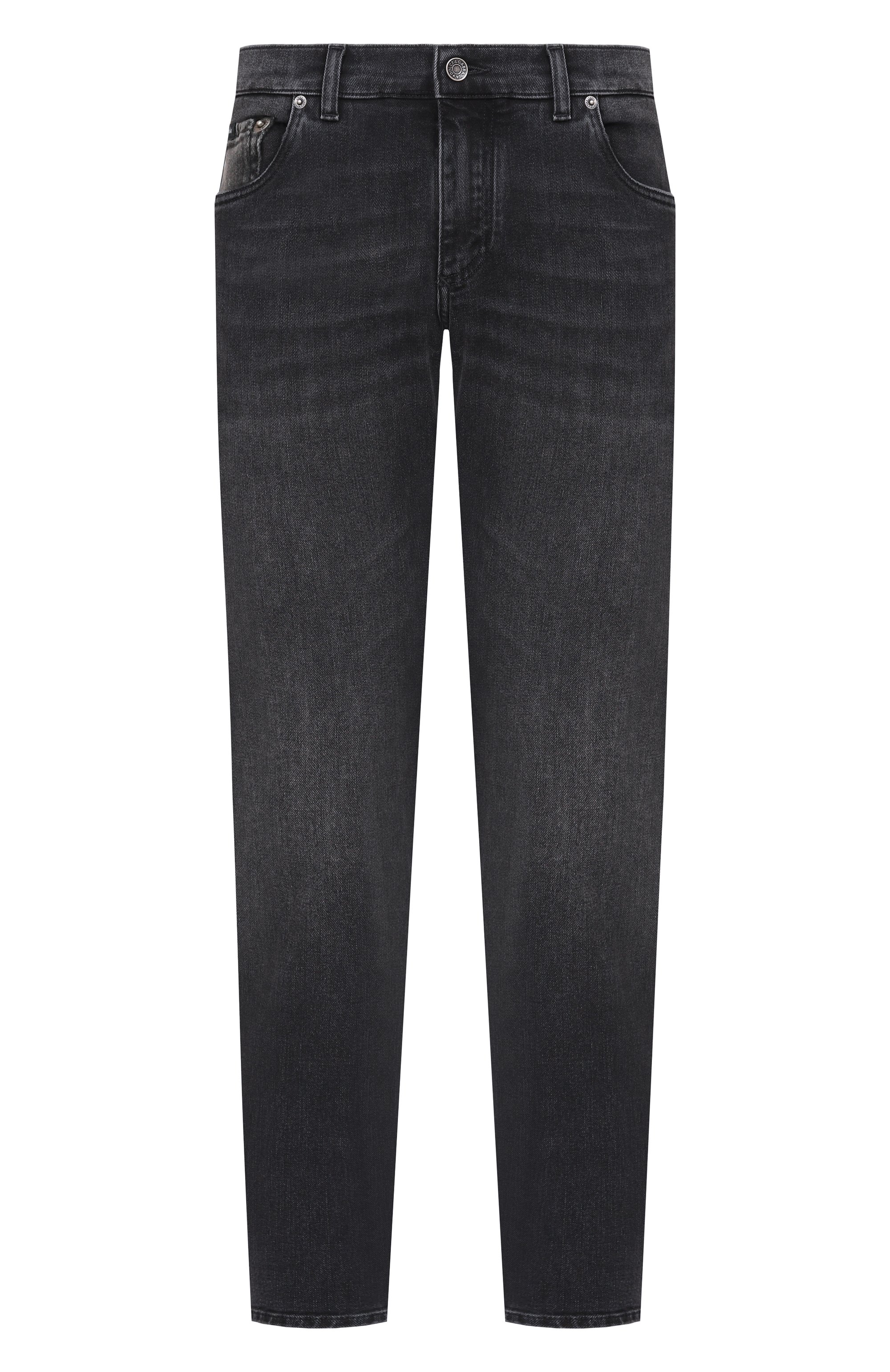 Джинсы slim DOLCE & GABBANA темно-серого цвета по цене 85850 руб., арт. GY07CD/G80Z2, фото 1 Джинсы slim DOLCE & GABBANA, арт. GY07CD/G80Z2, фото 1