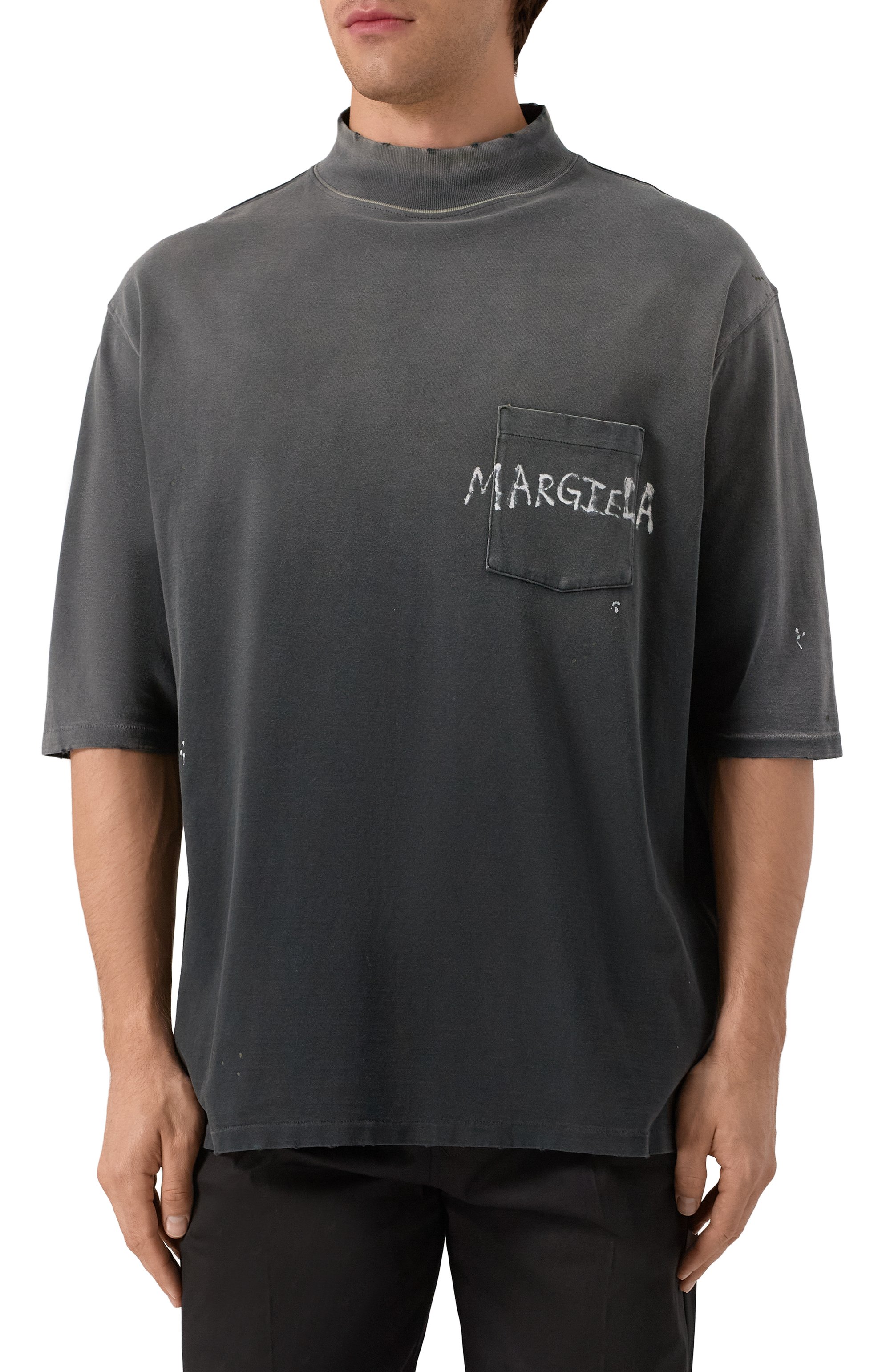 Хлопковая футболка MAISON MARGIELA, арт. S50GC0714/S24567, фото 3