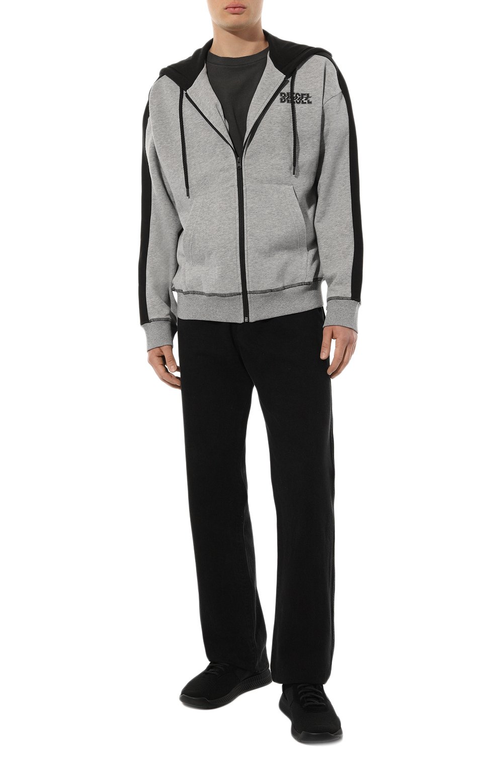 Хлопковая толстовка DIESEL, арт. A11280/0NEAH, фото 2