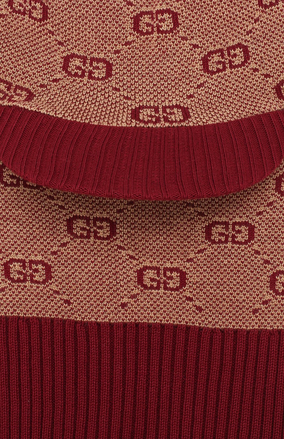 Шапка-балаклава из хлопка и шерсти GUCCI, арт. 574721/4K208, фото 3