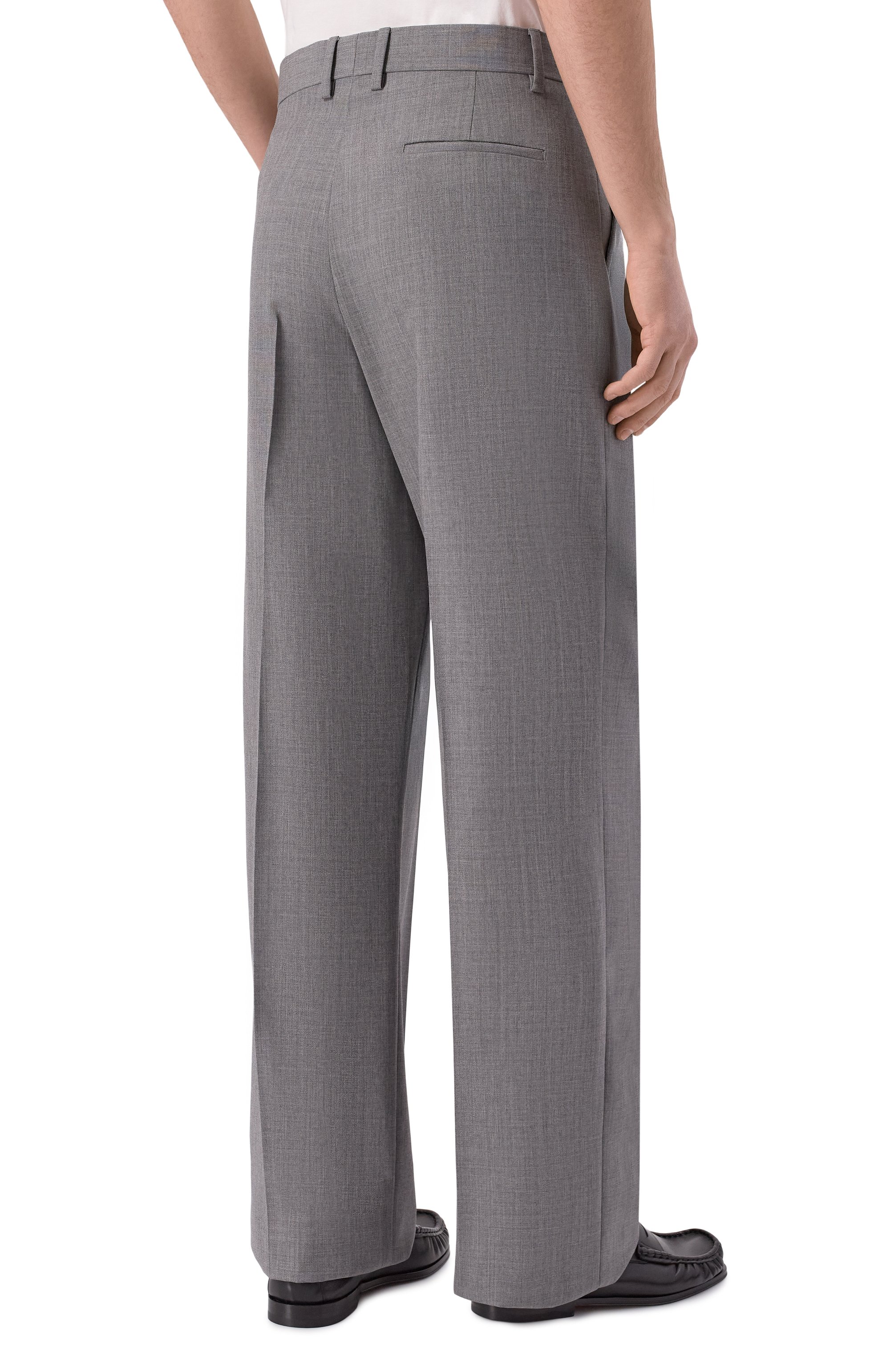 Шерстяные брюки MOSCHINO, арт. V0319/0222, фото 4