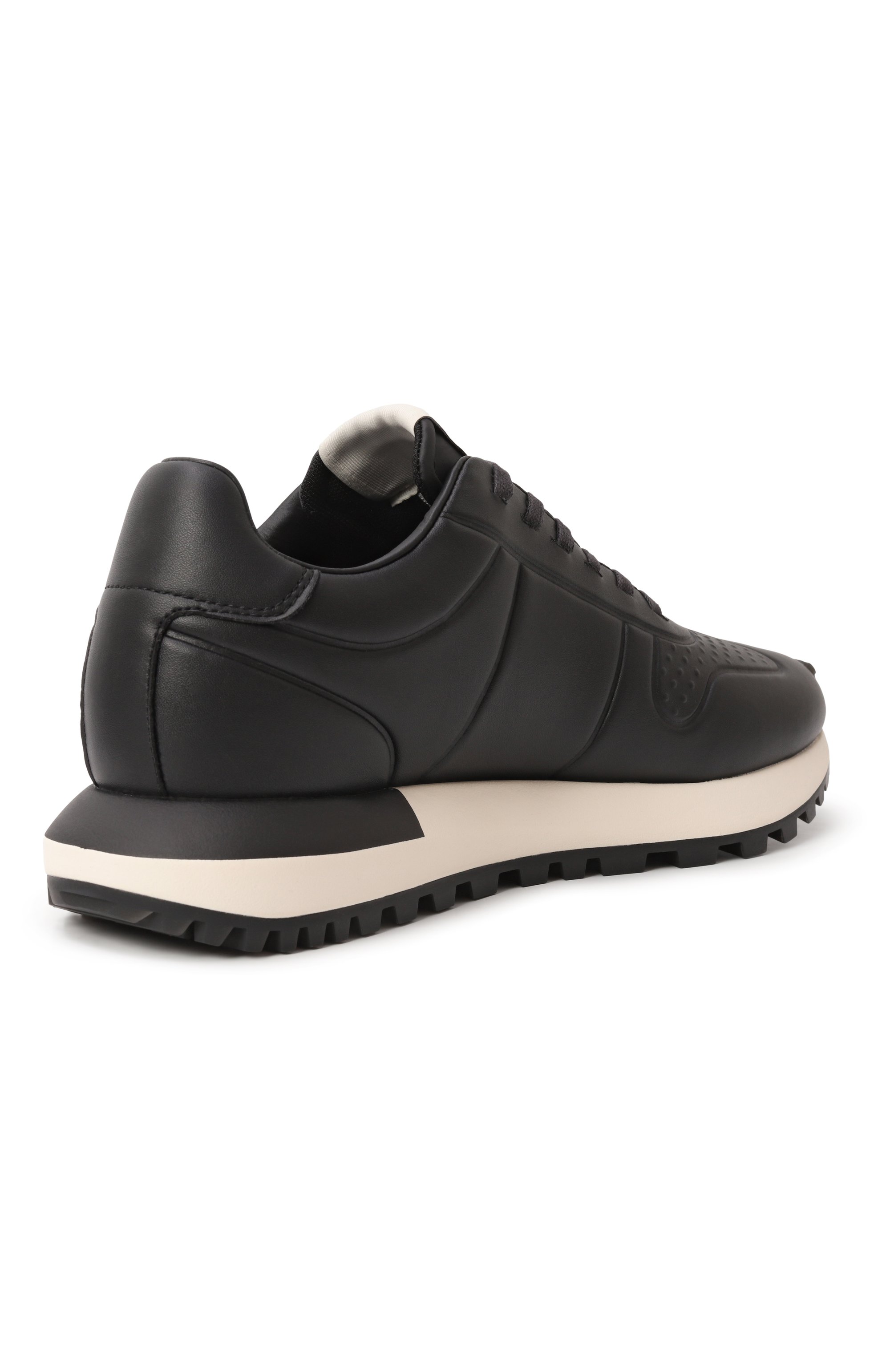 Кожаные кроссовки EMPORIO ARMANI, арт. X4X684/XR323, фото 5