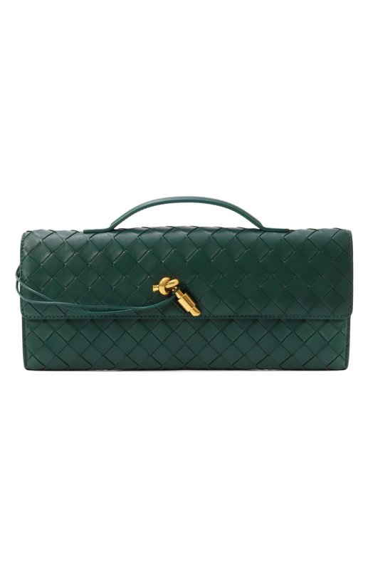 Клатч Andiamo Bottega Veneta 741511 VCPP3 Зелёный 741511 VCPP3
