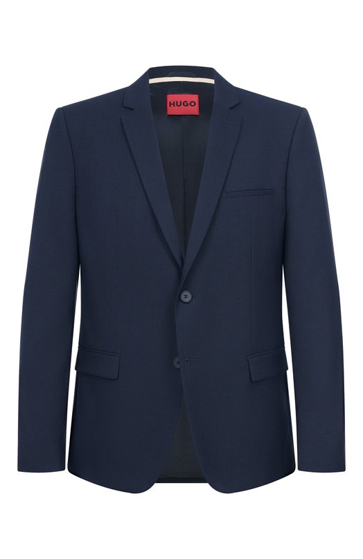 Однобортный пиджак HUGO 50533268_1 Синий 50533268_1