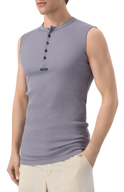 Хлопковая майка DOLCE & GABBANA, арт. G8T09T/FU7AV, фото 3