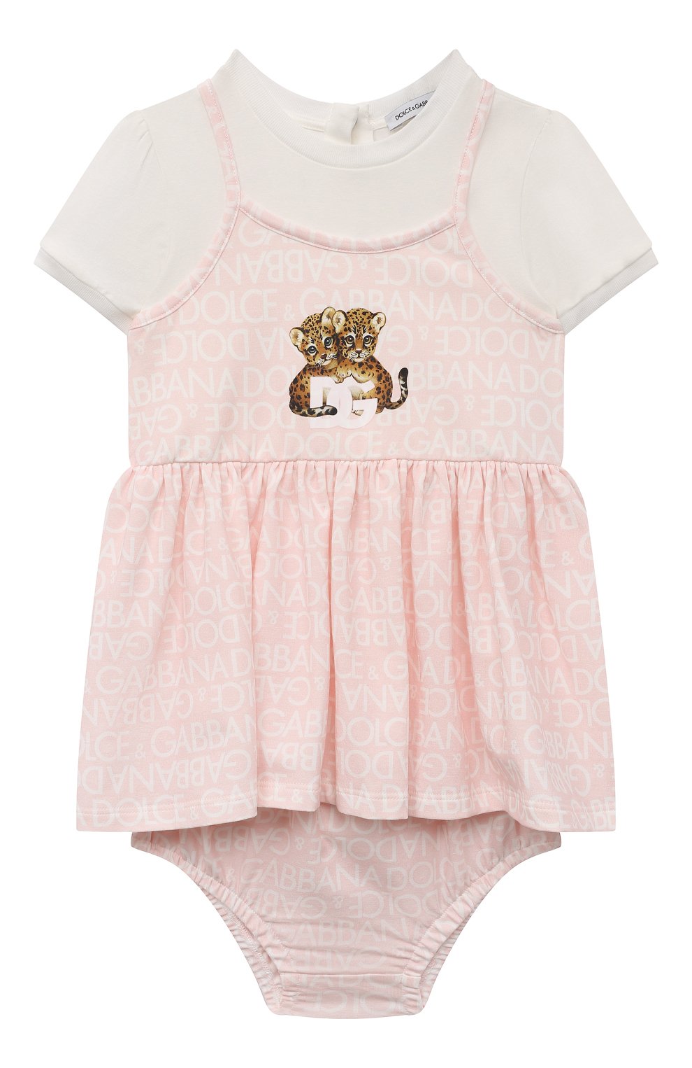 Комплект из платья и шорт DOLCE & GABBANA, арт. L2JD6Z/G7KT1, фото 1