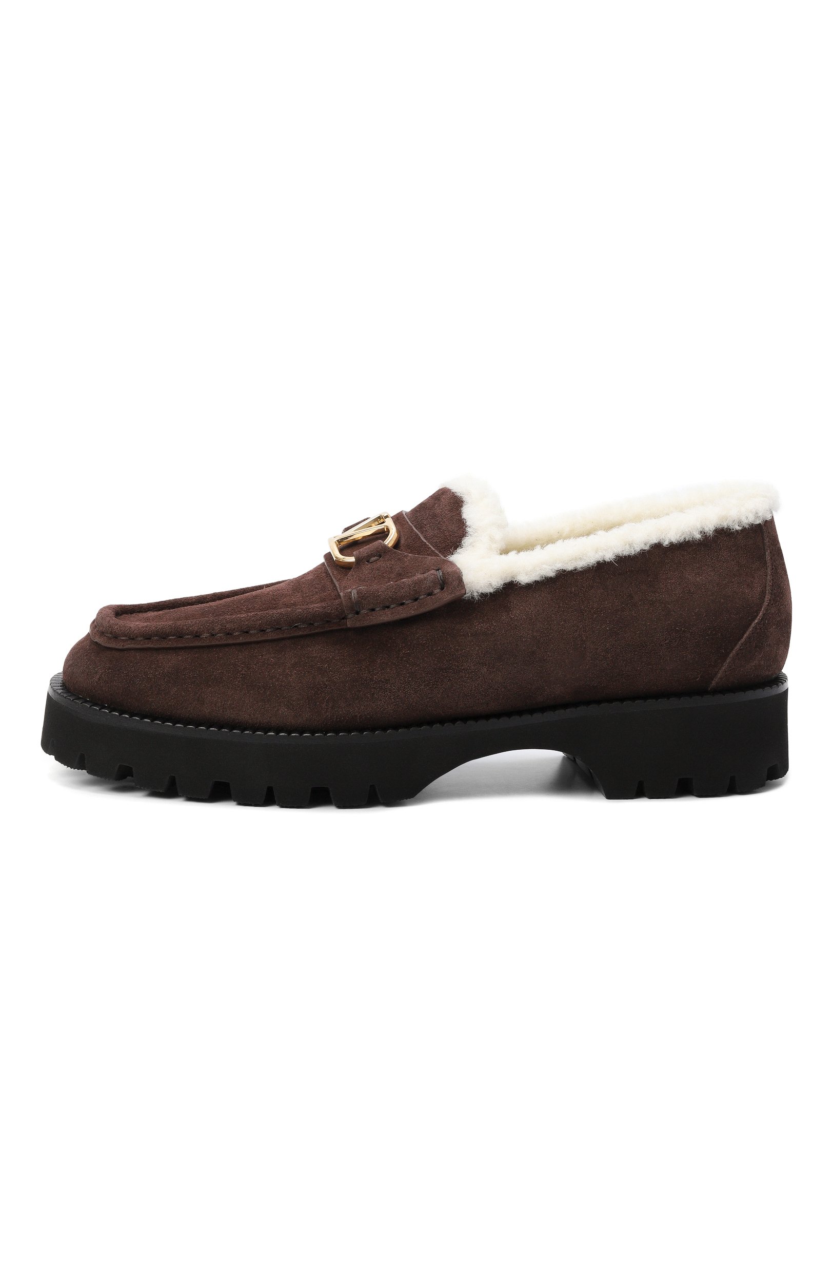 Замшевые лоферы vlogo VALENTINO, арт. 9W2S0NF5/KJD, фото 4