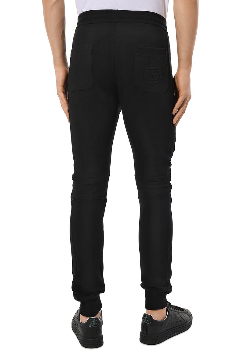 Хлопковые джоггеры BALMAIN, арт. AH10B030BB35, фото 1