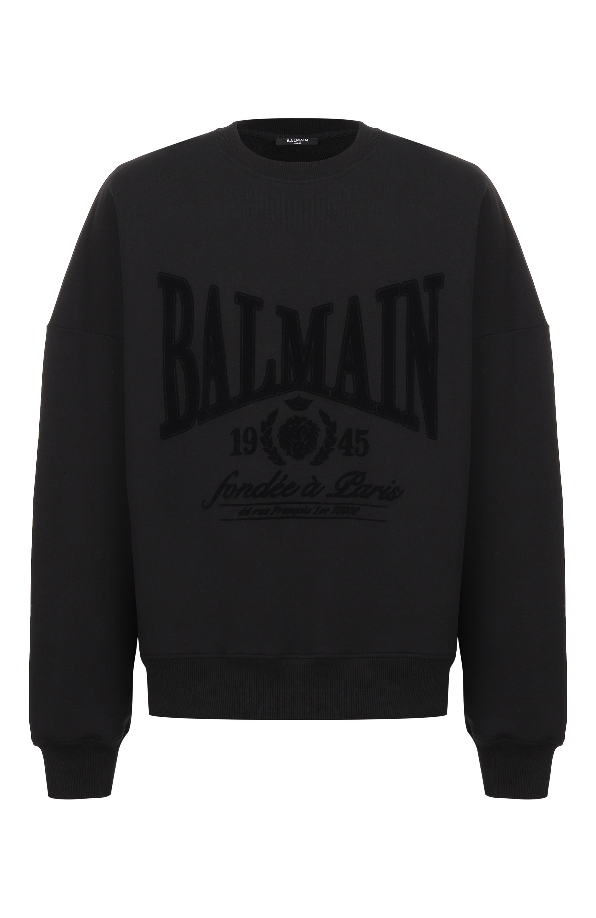 Хлопковый свитшот BALMAIN, арт. GH1JS191/GF46, фото 1