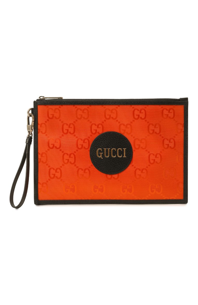 Мужской футляр для документов off the grid GUCCI оранжевого цвета, арт. 625598 H9HAN | Фото 1 (Материал: Синтетический материал, Текстиль; Кросс-КТ: футляры для документов; Материал сплава: Проставлено; Нос: Не проставлено)