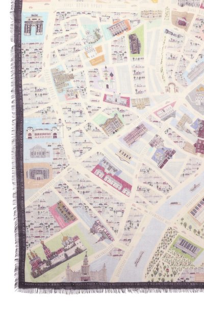 Шаль москва из кашемира и шерсти GOURJI, арт. 91143155/44117, фото 4