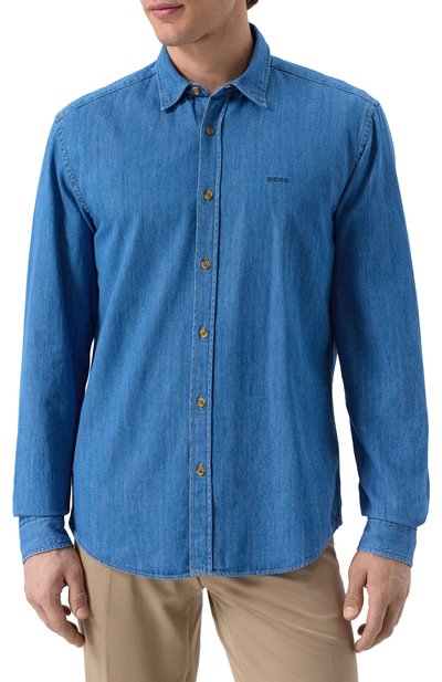 Джинсовая рубашка BOSS, арт. 50520279, фото 3